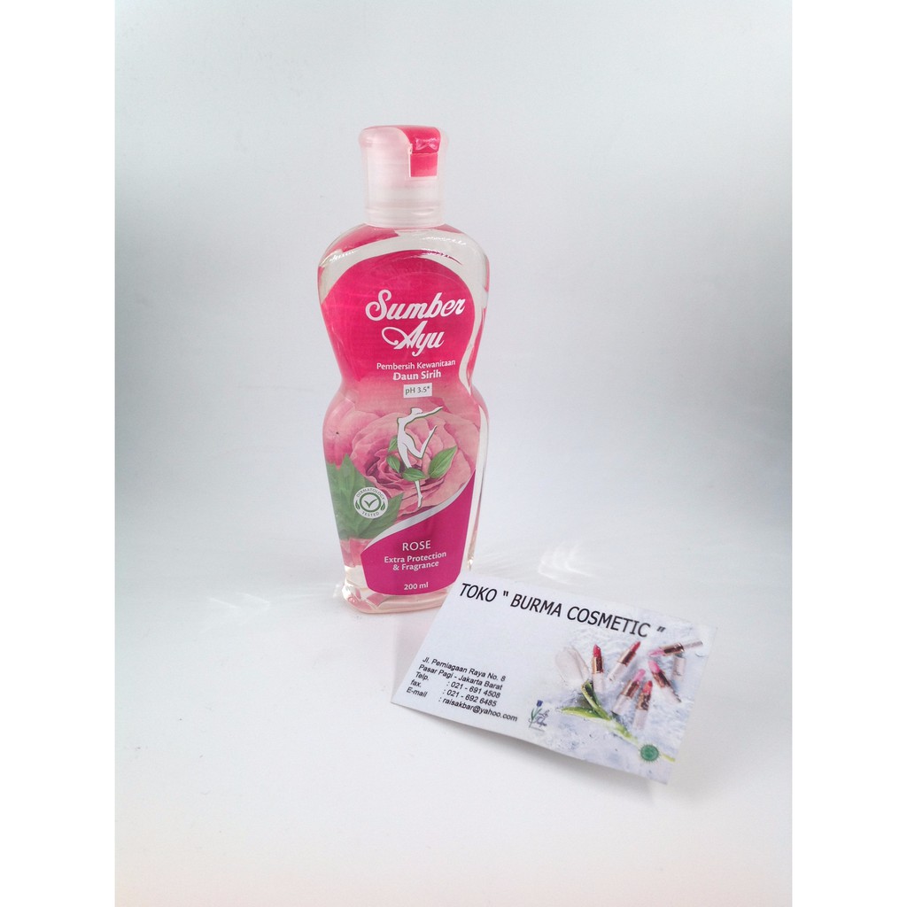 SUMBER AYU PEMBERSIH KEWANITAAN DAUN SIRIH ROSE 200 ML