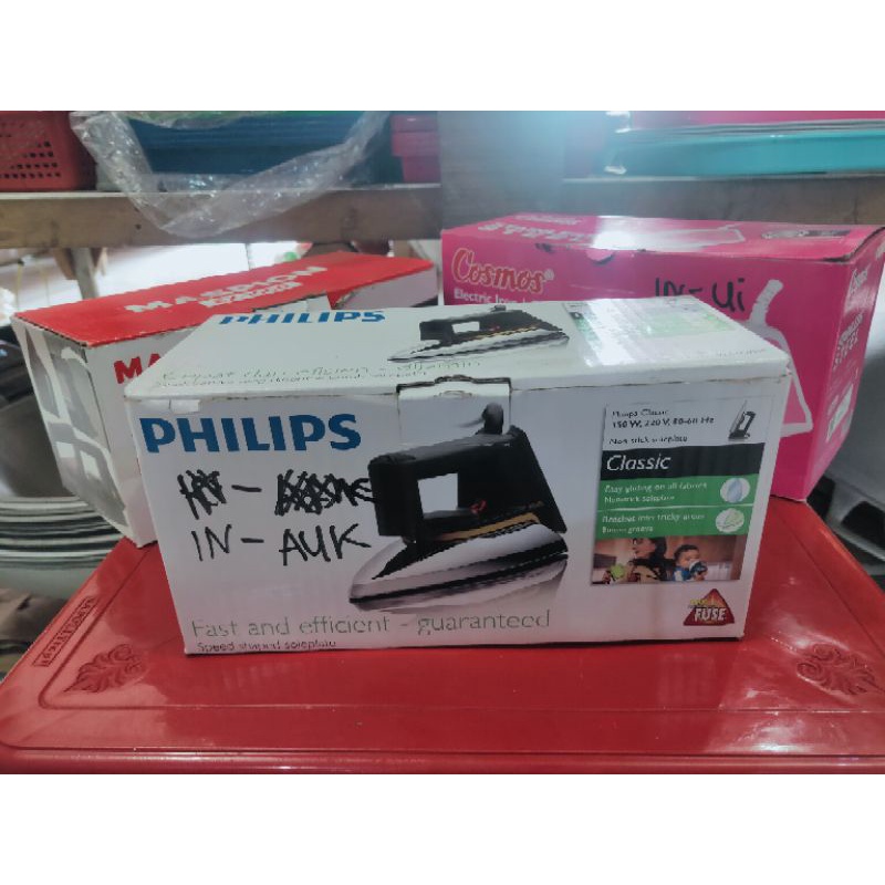 ORI SETRIKA PHILIPS CLASSIC HD 1172/GOSOKAN PHILIPS ANTI LENGKET