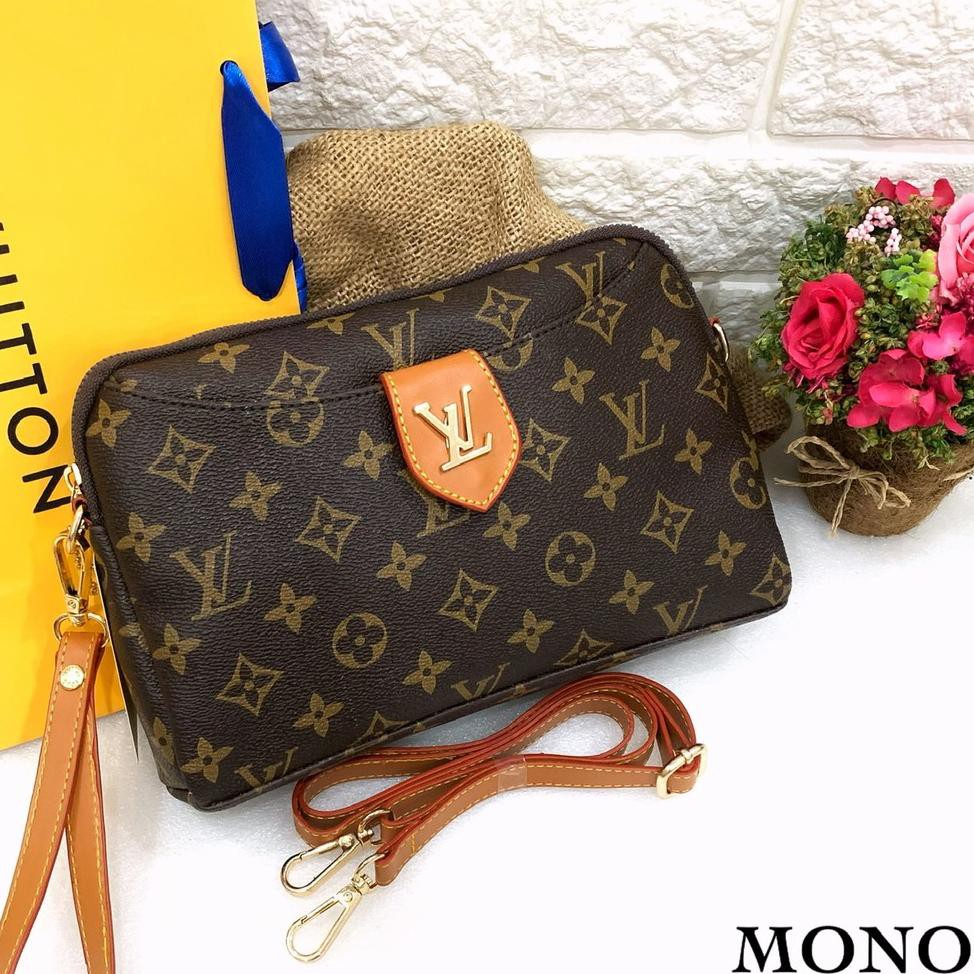 TAS LV HUNSE IMPORT TAS SELEMPANG WANITA SLINGBAG MINI KULIT (ART. 8359)