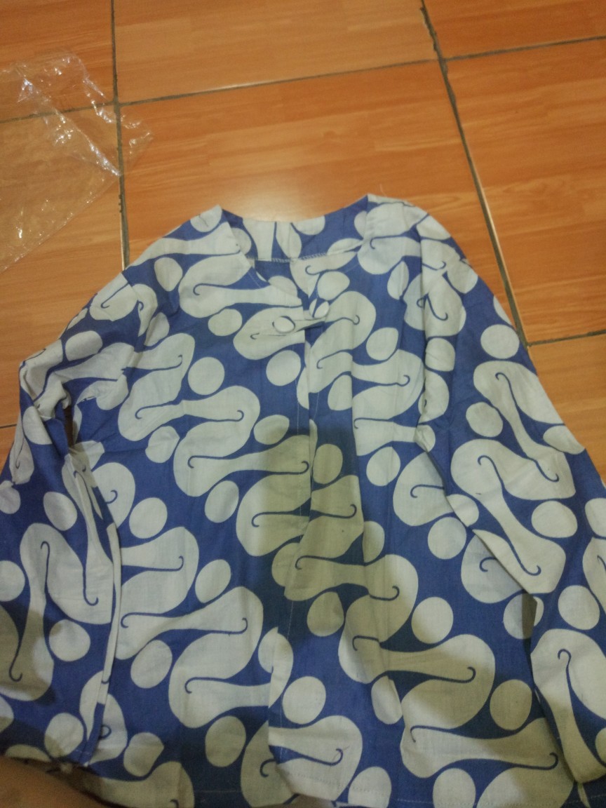 Atasan Batik Dolby Dolbi Dobby Doby Tenun Sutra Tulis Halus Katun Atbm Baron ,sarombit Atasan