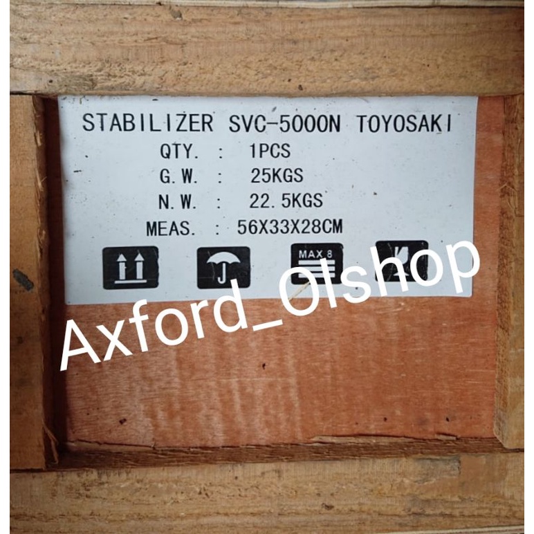 Stabilizer / Stavol 5000 Watt Toyosaki