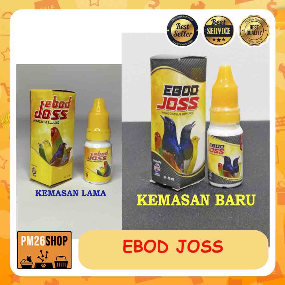 VITAMIN BURUNG BERKICAU PENGGACOR BURUNG EBOD JOSS 10ML