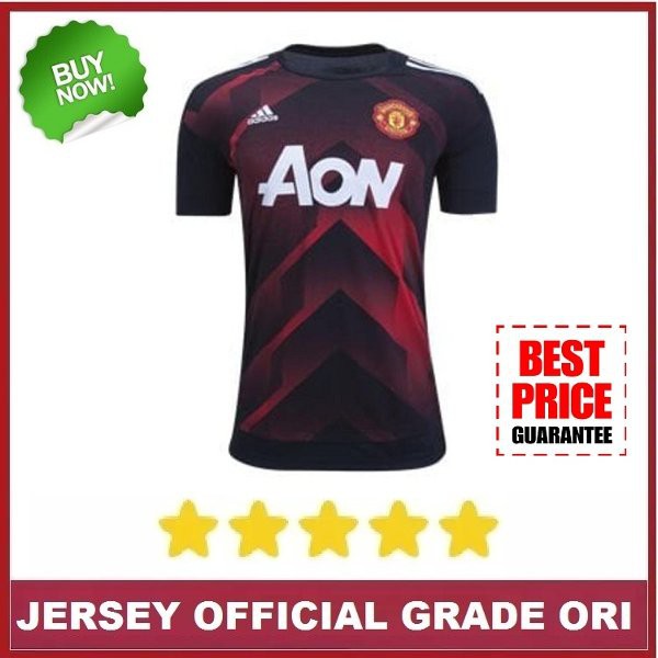 MURAH  Jersey Manchester United MU Training Prematch Premium Quality - Official Grade Ori Super Kaos