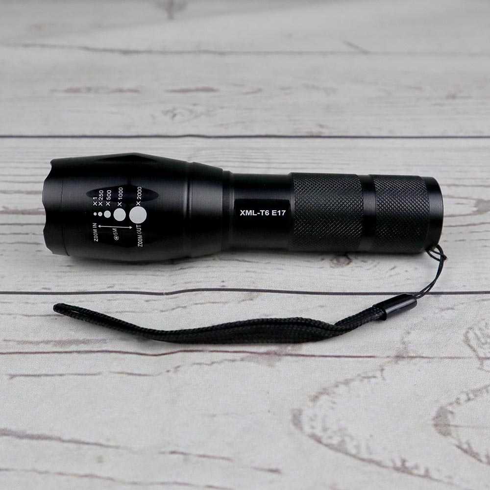 IDN TOOLS - TaffLED Senter LED Cree XM-L T6 2000 Lumens - E17