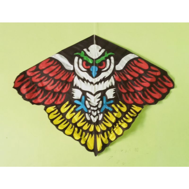 Layangan Kain Lipat Burung Rajawali / Garuda Murah / Ecer & Grosir / Layang Layang Hias Motif