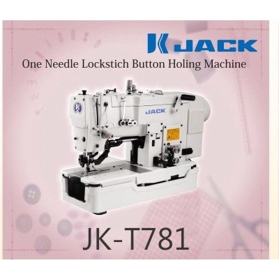 Mesin lubang kancing/buttonhole JACK JK-T781