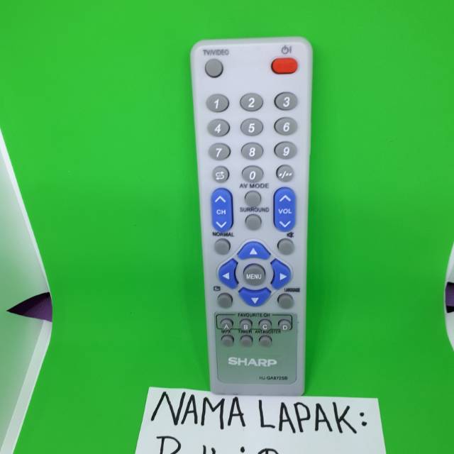 REMOTE REMOT TV TABUNG SHARP SUPER ORIGINAL