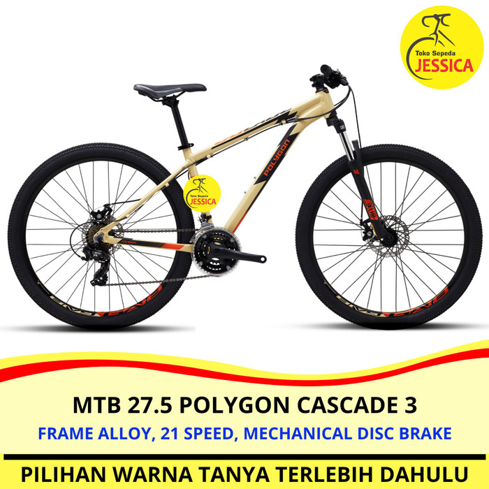 Sepeda Gunung MTB 27.5 Polygon Cascade 3.0