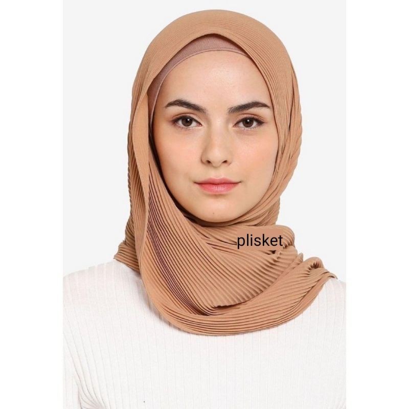 PASHMINA PLISKET FULL Ceruty babydoll