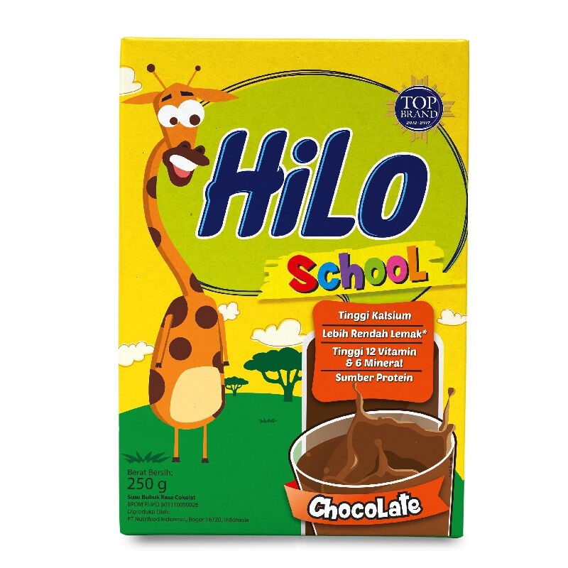 Hilo School Chocolate / Coklat 250 Gram Box