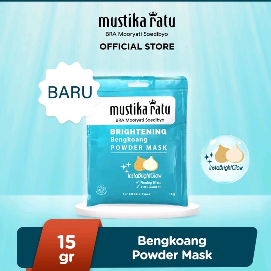 Mustika Ratu Masker Bengkoang sachet 15gr