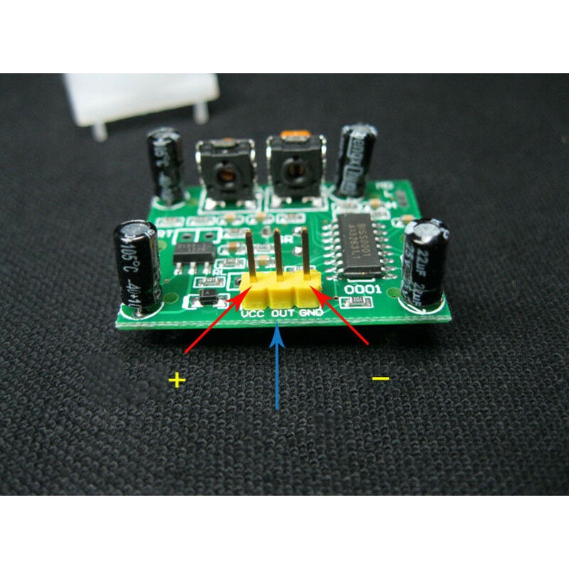 Modul Pyroelectric Infrared Arduino PIR HCSR501 HC-SR501 Sensor Motion Detector Infrared Gerak Manusia