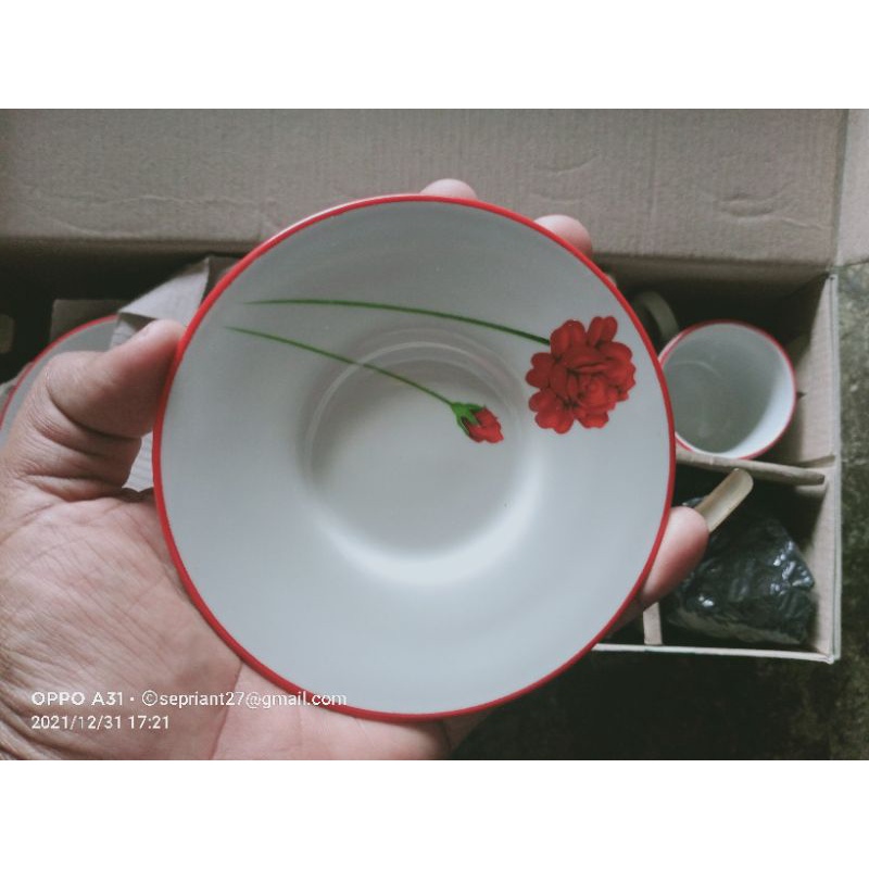 gelas kopi kramik porselen