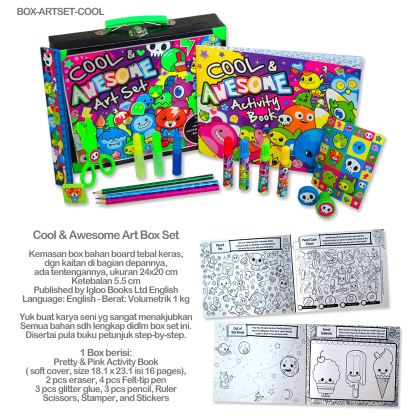 

Cool & Awesome Art Box Set