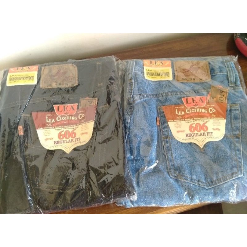 Celana Jeans Lea 606, 604, Straight Jeans Reguler Fit, Jeans Standar