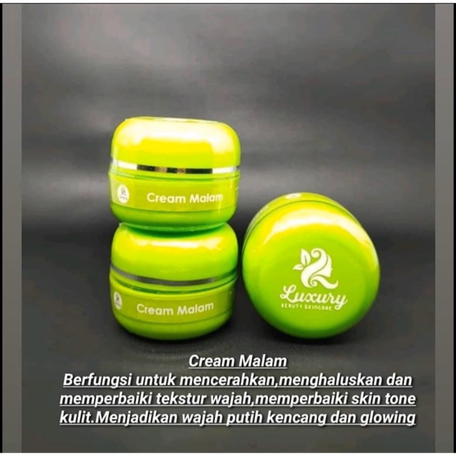 Luxury Beauty Skincare - CREAM MALAM (REGULER)