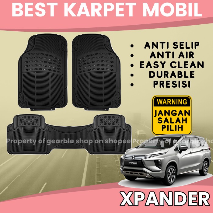 KARPET MOBIL XPANDER ALAS LANTAI MOBIL XPANDER KARPET XPANDER KARPET DASAR MOBIL EXPANDER ANTI AIR