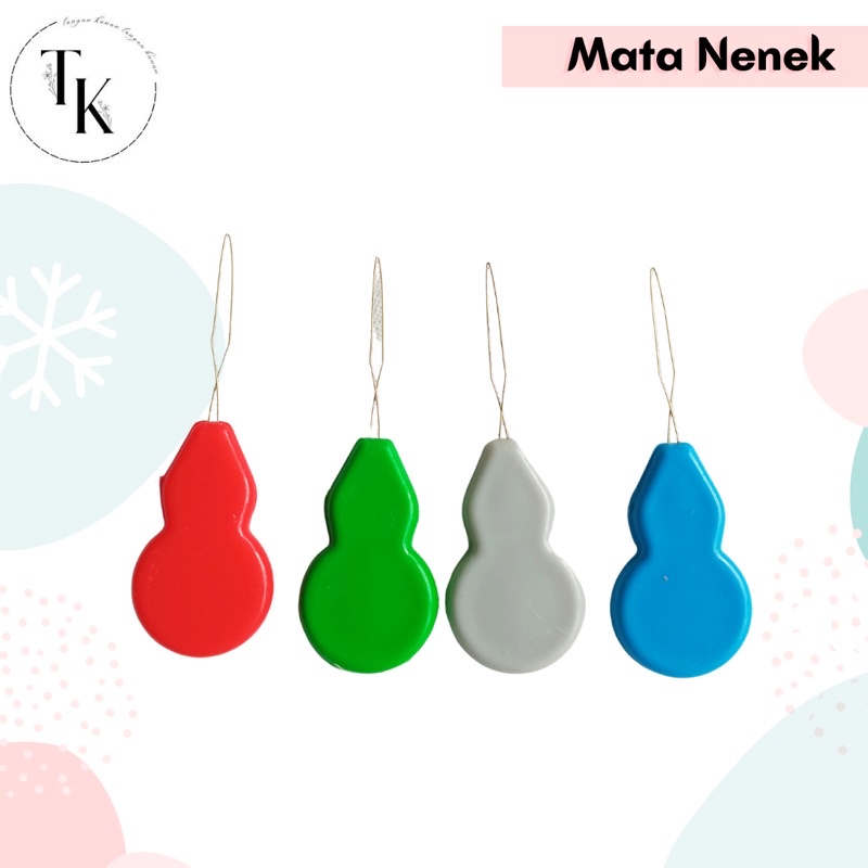 Mata Nenek Plastik Besar - Needle Threader