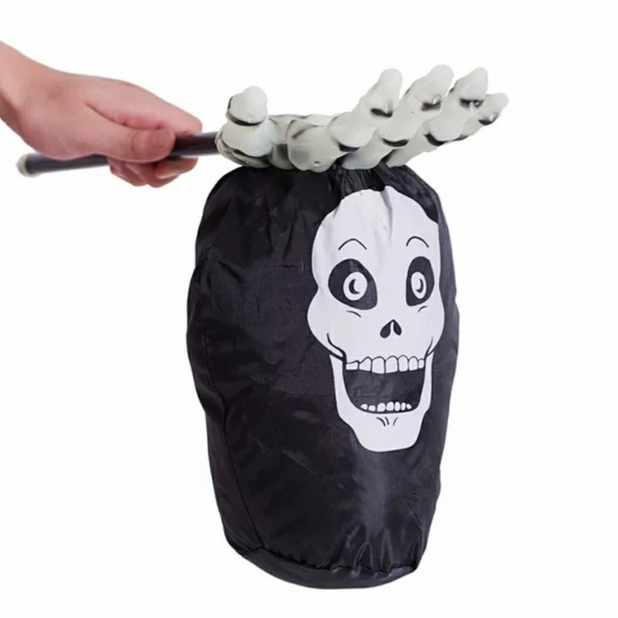 Trick or Treat Halloween candy bag Skeleton Hand candy bag