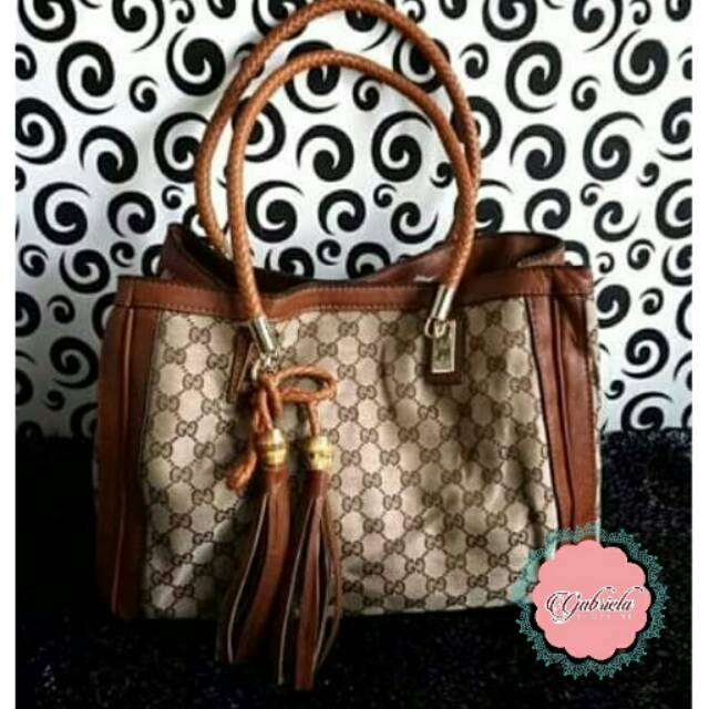 GUCCI TOTE BAG RIBBON