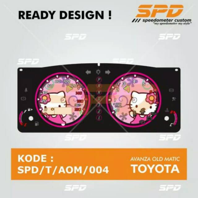 Spd Speedometer avanza old matic