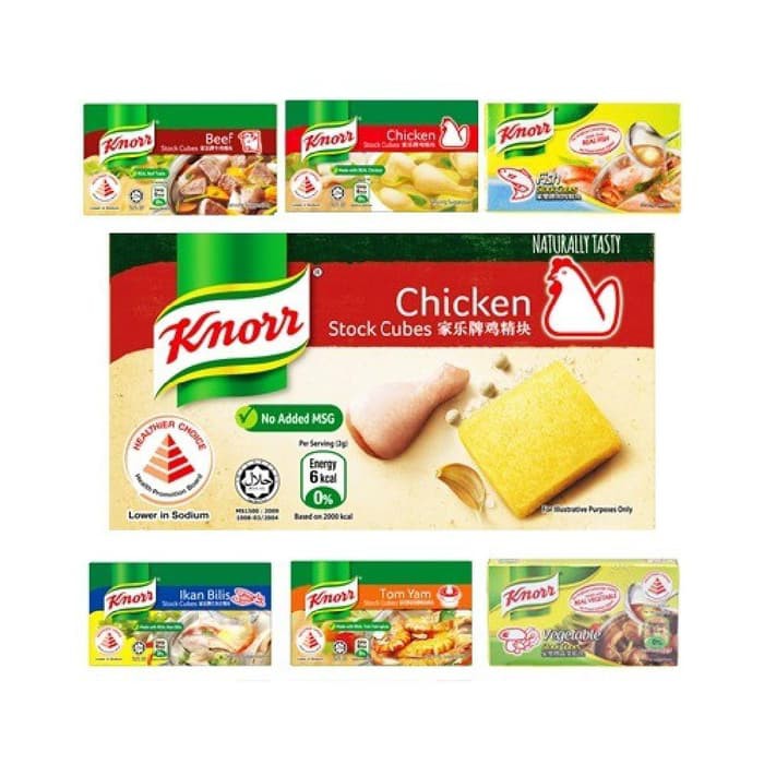 

Buruan Beli - Te619 Knorr Stock Cubes 6Sx10G Beef Chicken Chicken No Msg Fish Ikan B
