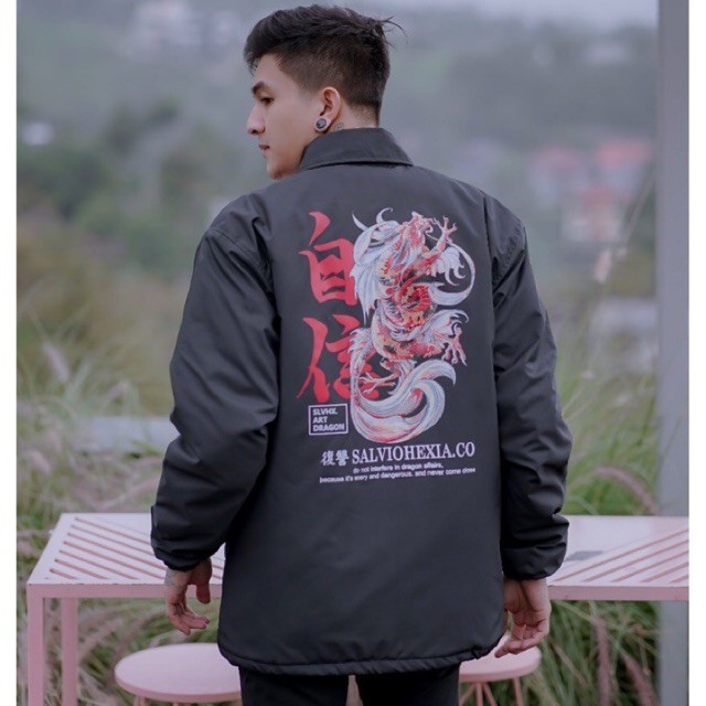Jaket Coach Naga Jaket Parasut Salviohexia Jaket Outdoor Slvhx Jaket Dragon