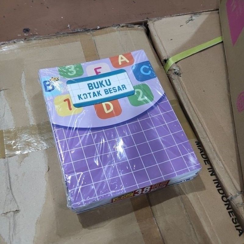 Jual Buku Tulis Kotak Besar Kiky Isi Lembar Notebook Petak Mandarin Shopee Indonesia