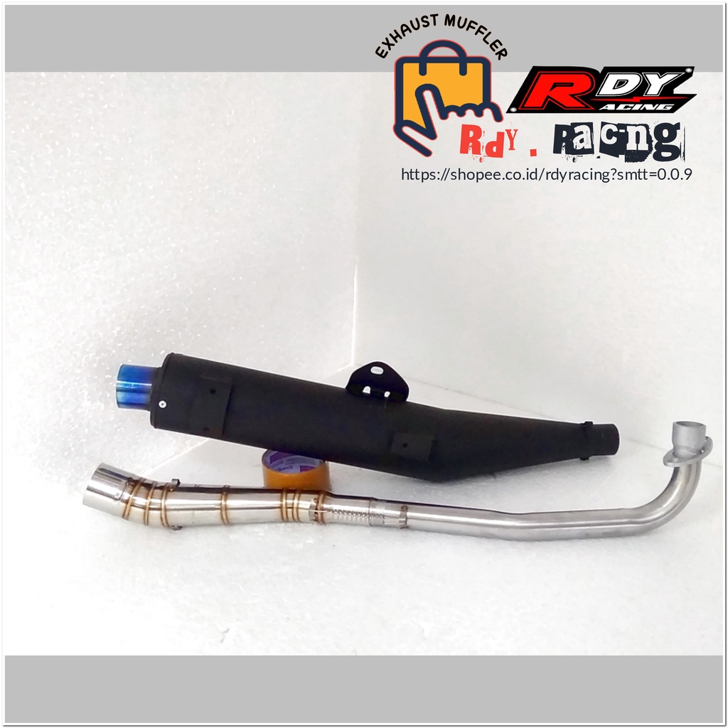 Knalpot tusuk gigi Pnp motor supra 125 / wave / Jupiter z / Vega / Jupiter z1 / Shogun
