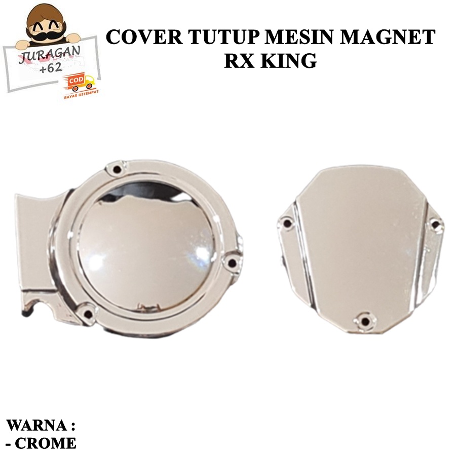 COVER TUTUP MAGNET MAGHNET RXKING RX KING BLOK BAK KOPLING MESIN