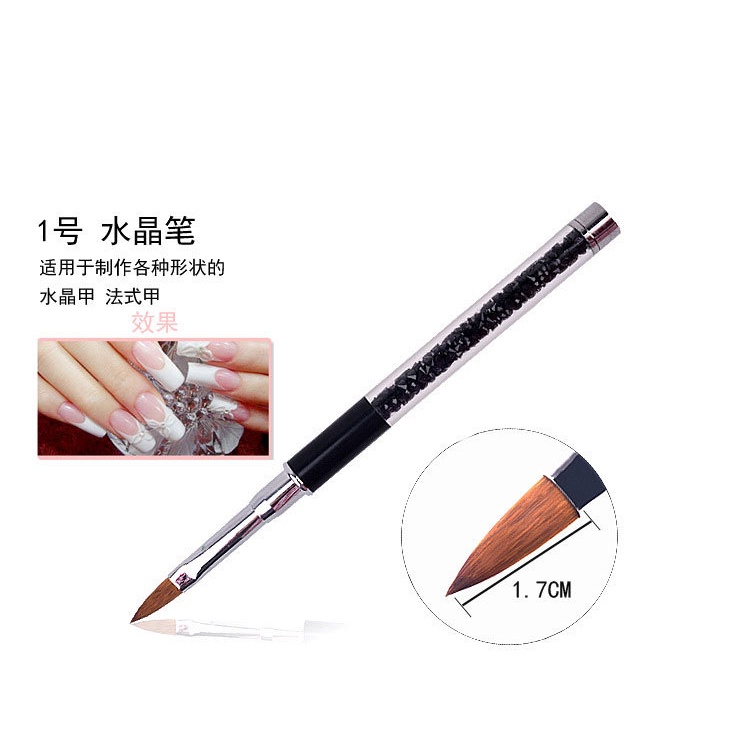 MSY Premium Liner Brush Kuas Kuku Nail Art / Nail Art Liner Brush / Brush Liner(PCS)