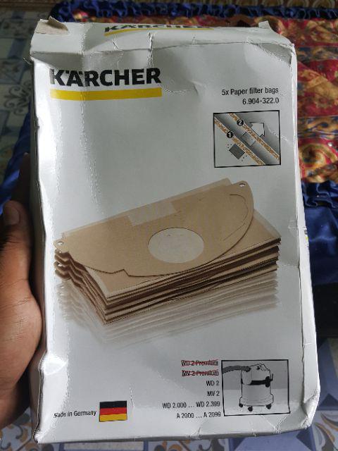 Karcher Filter Bag Vacuum Wd2 Mv2 A2004 Wd 2200 Kantong Debu