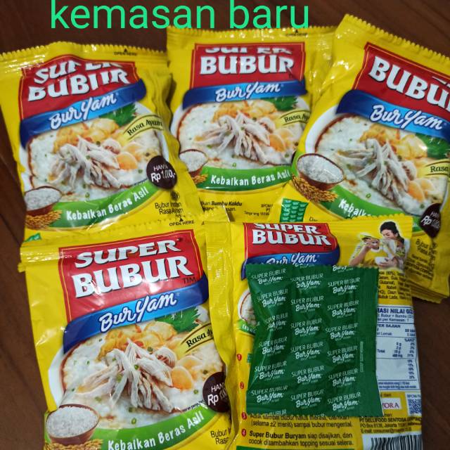 

PROMOOO"Buryam (Rasa Ayam) bubur instan siap seduh