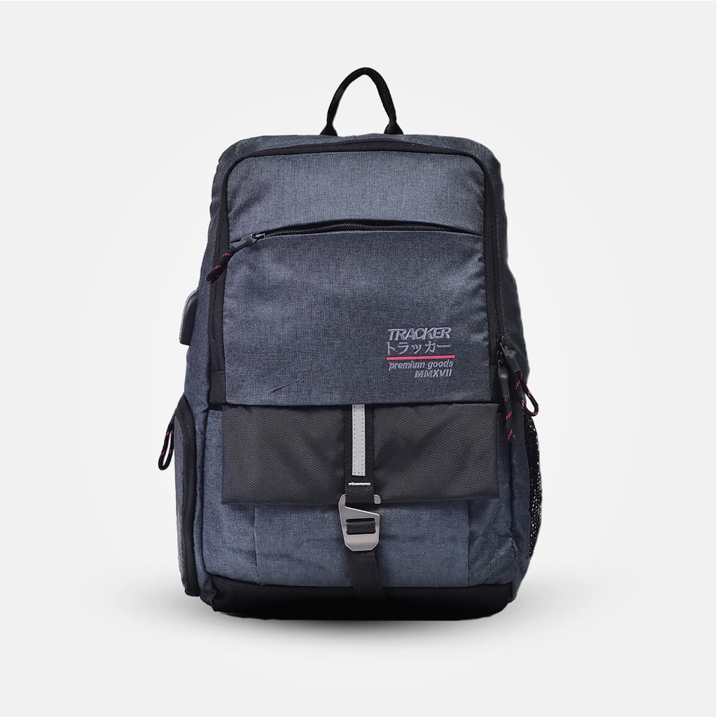 Tas Ransel Tracker Magical Urban USB - ORIGINAL TRACKER - Tas Kerja / Laptop - Tas Pria Fashion Casu