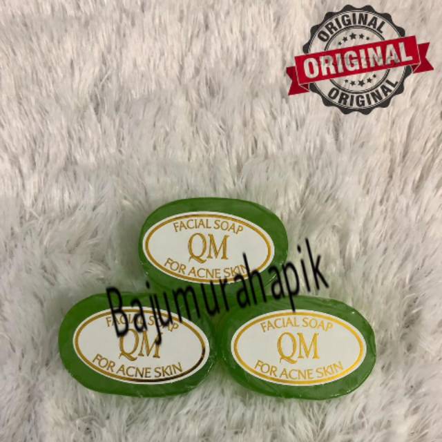 QM Soap Acne/sabun qm soap acne/sabun jerawat qm soap/sabun jerawat qm