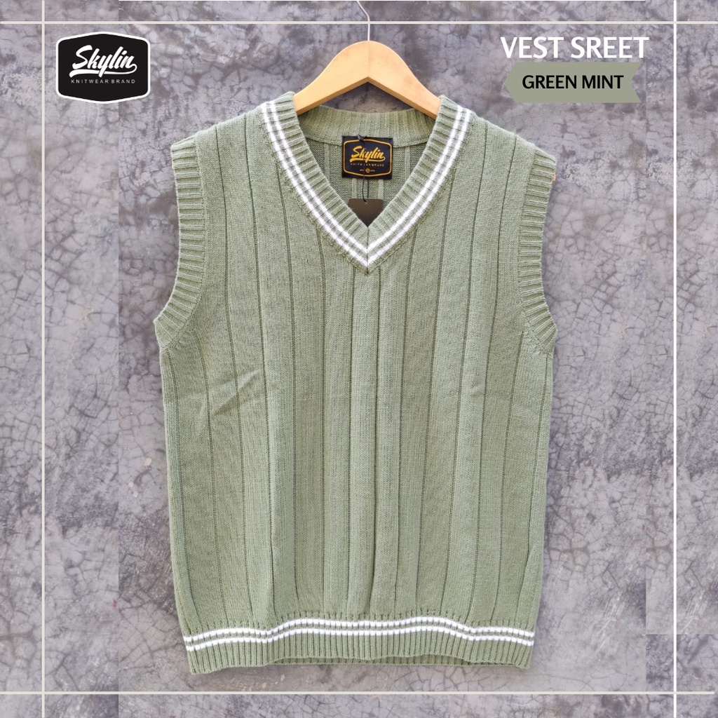 Vest Wool Premium  Rompi rajut Korean Style (READY STOCK)