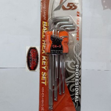 Kunci L set panjang K55