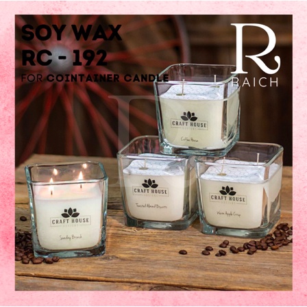 5KG Raw Soy Wax RC-192 Flakes Natural Premium Wax Bahan Lilin Kedelai Mentah / Kelapa Sawit