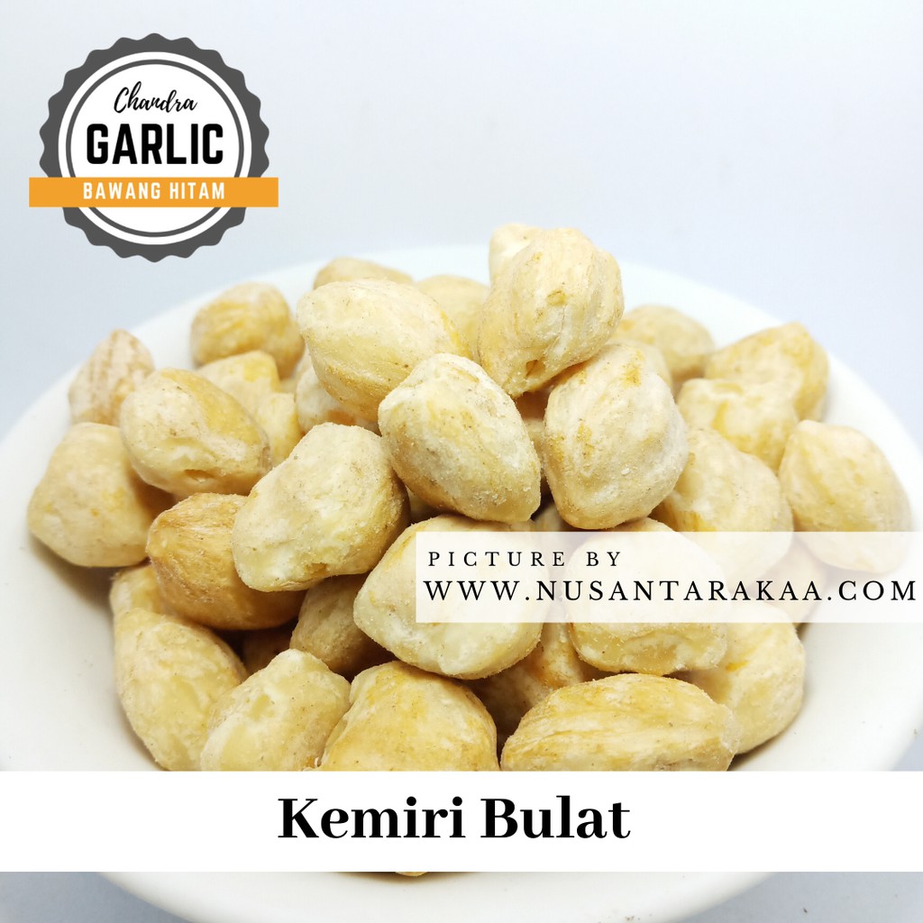 

Terlaris Kemiri bulat 1 kg