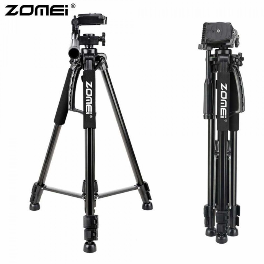 Tripod Kamera Professional DSLR Mirrorless Pan Head 3 Way 148cm