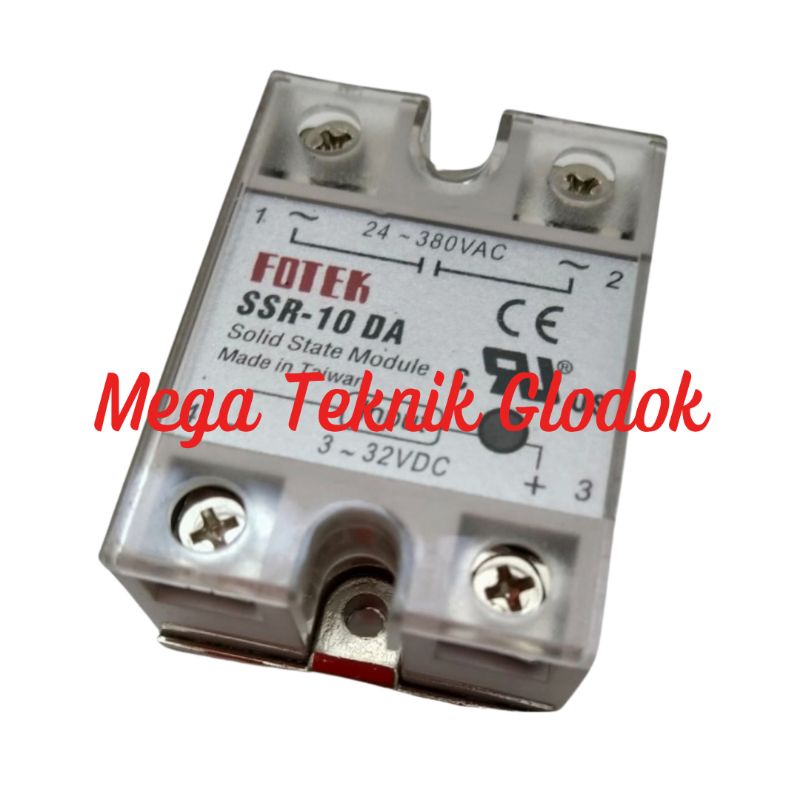 Fotek SSR-10DA SSR10DA SSR 10 DA SSR10 Relay