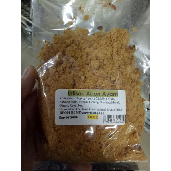 

ABON SAPI / ABON AYAM 100g