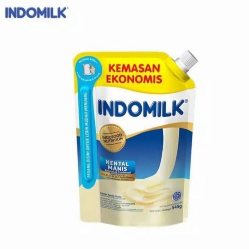 

Susu Kental Manis Indomilk Plain 545gr Pouch