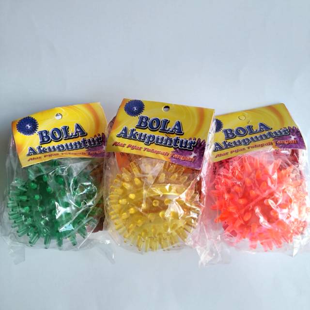 Bola akupuntur / bola duri karet untuk terapi kesehatan