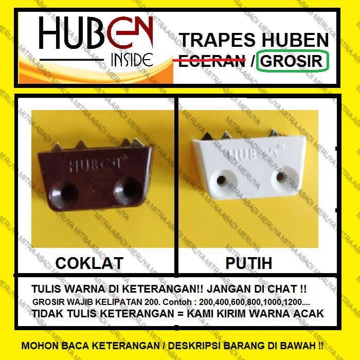 Trapes HUBEN Traves Ambalan Siku Plastik GROSIR