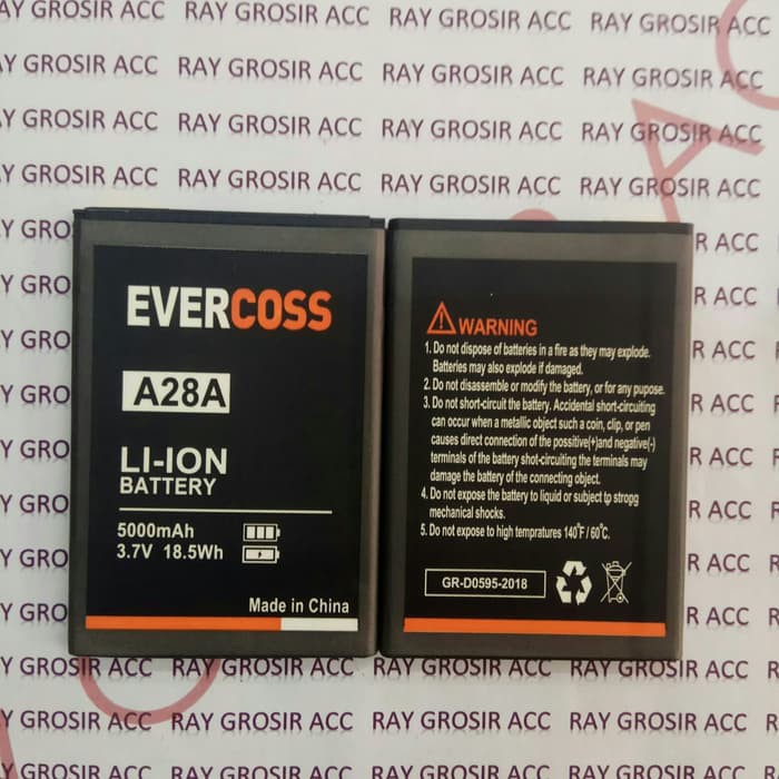 Baterai Original Double Power Evercoss A28A , A28