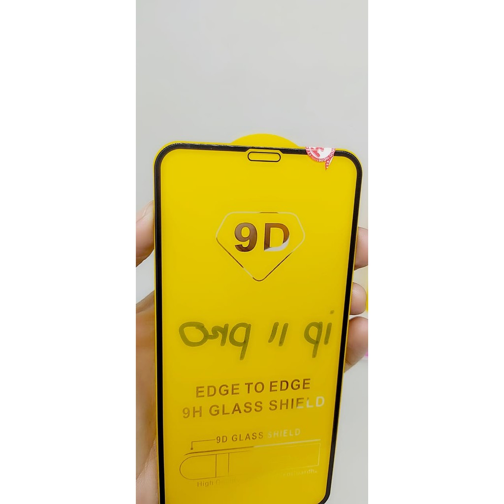 Tempered Glass Curve 5D iPhone 11 Pro 5.8 inchi FULL Screen Guard FULL LEM Curve Tooling