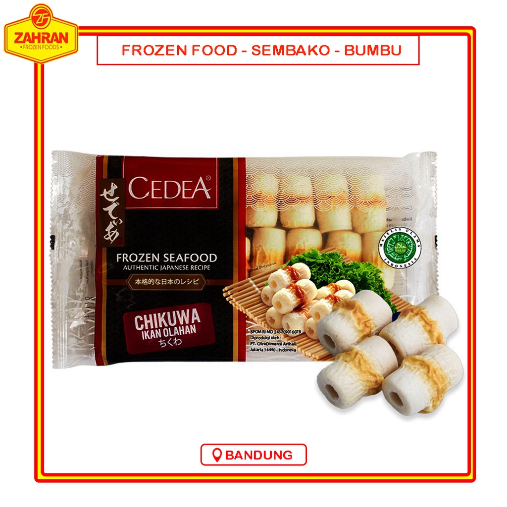 

Cedea Chikuwa 250gr Cikuwa Frozen Murah Bandung