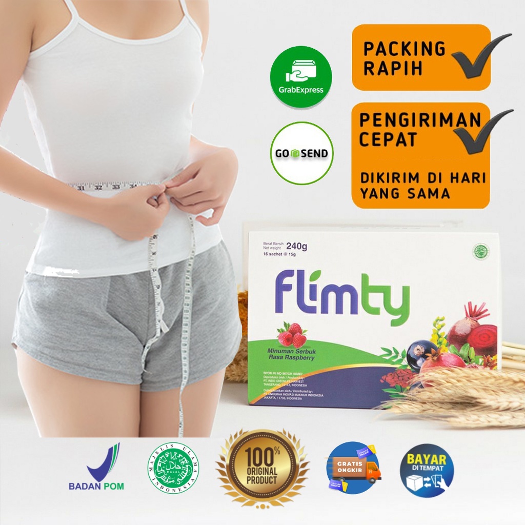 Flimty Fiber Pelangsing Psyllium Husk