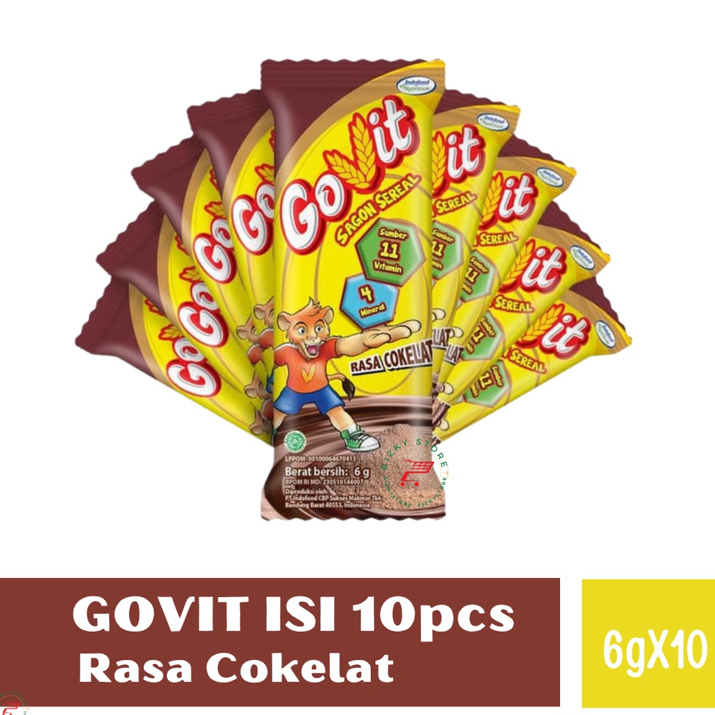 GOVIT Sagon sereal 6g isi 10 pcs 3 Varian